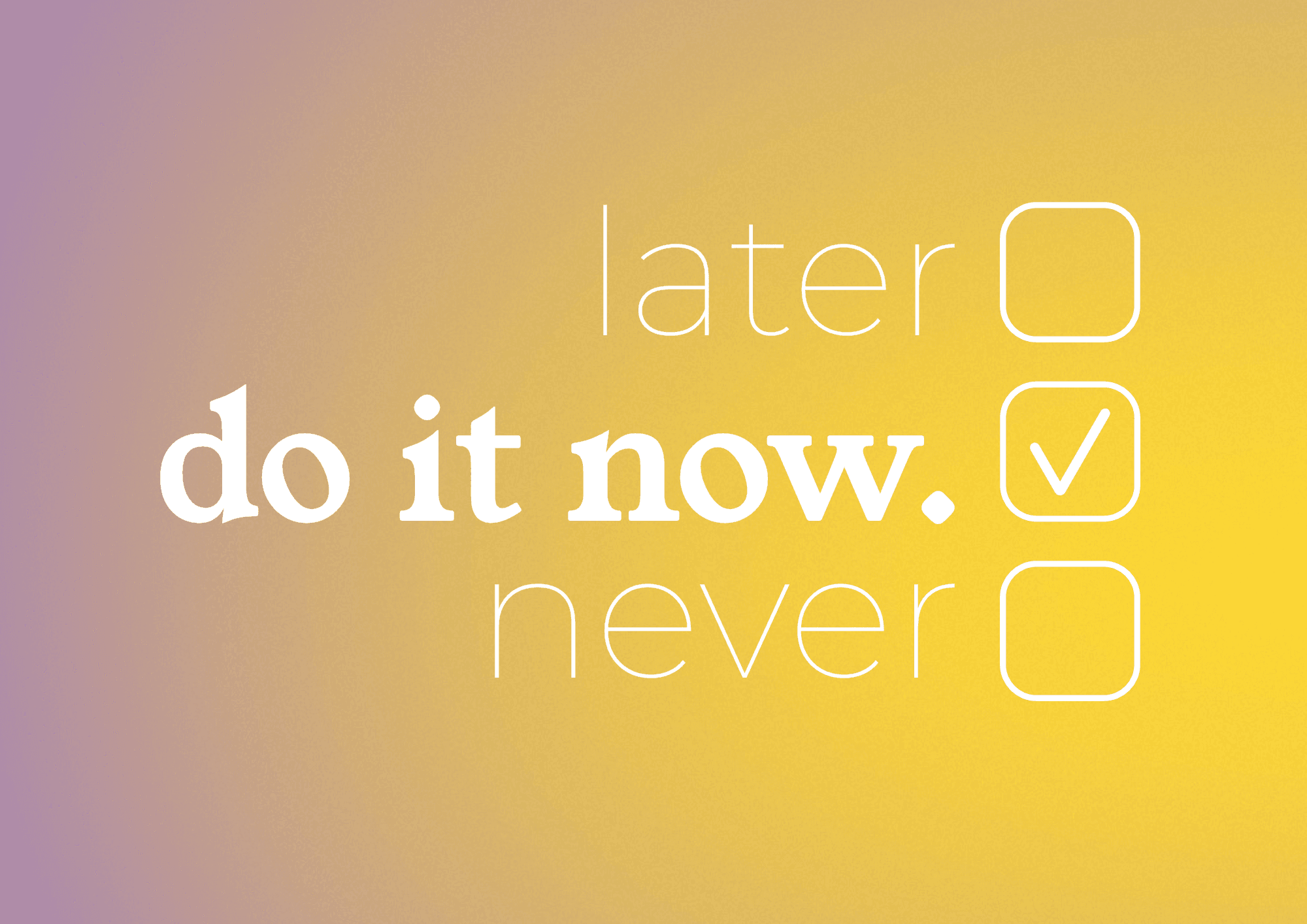 How to overcome procrastination without stress