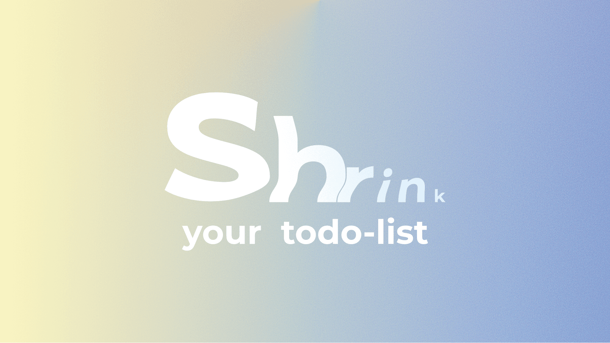 How to shrink your todo list in 2 minutes